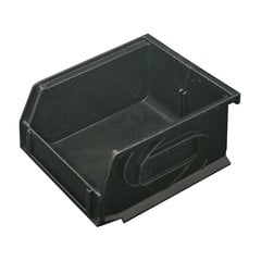 Omni Track Storage Bin 4-1/4 inch x 5-1/4 inch x 3 inch Black Plastic Omni Track Storage Bin 4-1/4 inch x 5-1/4 inch x 3 inch Black Plastic
