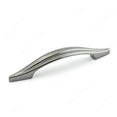 Swoop 5-1/16 Inch Center to Center Black Nickel Cabinet Pull Swoop 5-1/16 Inch Center to Center Black Nickel Cabinet Pull
