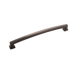 Bridges Pull 8-13/16 inch Center to Center Oil Rubbed Bronze Highlighted Bridges Pull 8-13/16 inch Center to Center Oil Rubbed Bronze Highlighted
