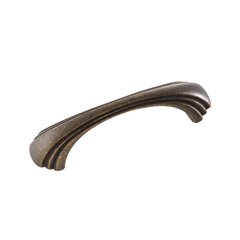 Fanfare 3 Inch Center to Center Windover Antique Cabinet Pull Fanfare 3 Inch Center to Center Windover Antique Cabinet Pull