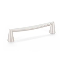 Domestic Bliss 5-1/16 Inch Center to Center Polished Nickel Cabinet Pull Domestic Bliss 5-1/16 Inch Center to Center Polished Nickel Cabinet Pull