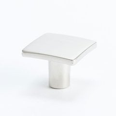 Wave 1-1/4 Inch Diameter Brushed Nickel Cabinet Knob Wave 1-1/4 Inch Diameter Brushed Nickel Cabinet Knob