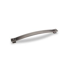 Delmar 12 Inch Center to Center Brushed Pewter Appliance Pull Delmar 12 Inch Center to Center Brushed Pewter Appliance Pull