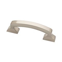Classic Edge Pull 3 inch Center to Center Satin Nickel Classic Edge Pull 3 inch Center to Center Satin Nickel