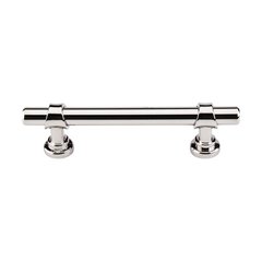 Asbury 3-3/4 Inch Center to Center Polished Nickel Cabinet Pull Asbury 3-3/4 Inch Center to Center Polished Nickel Cabinet Pull
