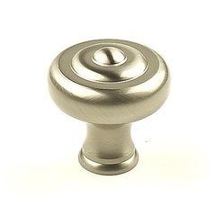 Yukon 1-1/2 Inch Diameter Matte Satin Nickel Cabinet Knob Yukon 1-1/2 Inch Diameter Matte Satin Nickel Cabinet Knob