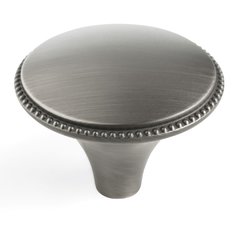 Atherly 1-1/2 Inch Diameter Antique Silver Cabinet Knob Atherly 1-1/2 Inch Diameter Antique Silver Cabinet Knob