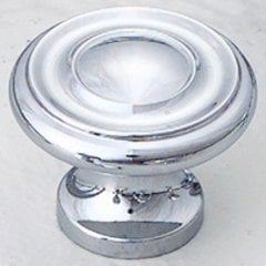 Colonial 1-1/4 Inch Diameter Polished Chrome Cabinet Knob Colonial 1-1/4 Inch Diameter Polished Chrome Cabinet Knob