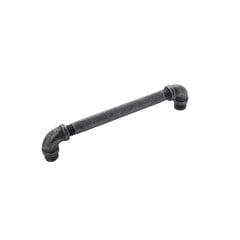 Pipeline Pull 160MM Center to Center Black Nickel Vibed Pipeline Pull 160MM Center to Center Black Nickel Vibed