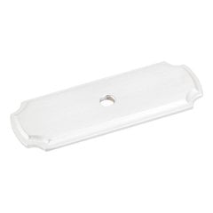Cabinet Knob Backplate 2-13/16 inch L - Brushed Chrome Cabinet Knob Backplate 2-13/16 inch L - Brushed Chrome