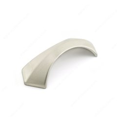 Honeycomb 3-3/4 Inch Center to Center Brushed Nickel Cabinet Pull Honeycomb 3-3/4 Inch Center to Center Brushed Nickel Cabinet Pull