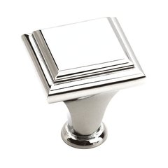Manor 1 Inch Diameter Polished Chrome Cabinet Knob Manor 1 Inch Diameter Polished Chrome Cabinet Knob