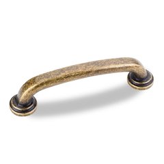 Bremen 1 3-3/4 Inch Center to Center Antique Brass Machined Dull Cabinet Pull Bremen 1 3-3/4 Inch Center to Center Antique Brass Machined Dull Cabinet Pull