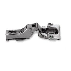 100 Degree Hinge 9mm Overlay / Self Close-Stainless 100 Degree Hinge 9mm Overlay / Self Close-Stainless