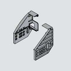 Servo-Drive Adapter Set-Horizontal Mount-Face Frame Servo-Drive Adapter Set-Horizontal Mount-Face Frame