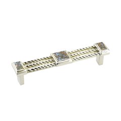 Interlude 4-1/2 Inch Center to Center Imperial Shell, Polished Nickel Cabinet Pull Interlude 4-1/2 Inch Center to Center Imperial Shell, Polished Nickel Cabinet Pull