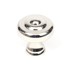 Yukon 1-1/2 Inch Diameter Polished Nickel Cabinet Knob Yukon 1-1/2 Inch Diameter Polished Nickel Cabinet Knob
