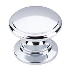 Somerset 1-1/4 Inch Diameter Polished Chrome Cabinet Knob Somerset 1-1/4 Inch Diameter Polished Chrome Cabinet Knob