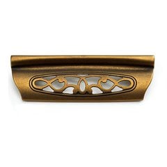 Firenza Designs 3-3/4 Inch Center to Center Light Firenza Bronze Cabinet Cup Pull Firenza Designs 3-3/4 Inch Center to Center Light Firenza Bronze Cabinet Cup Pull