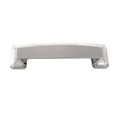 Bridges 3-3/4 Inch Center to Center Satin Nickel Cabinet Cup Pull Bridges 3-3/4 Inch Center to Center Satin Nickel Cabinet Cup Pull
