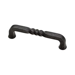Iron Craft II 4 Inch Center to Center Wrought Iron Cabinet Pull Iron Craft II 4 Inch Center to Center Wrought Iron Cabinet Pull