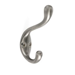 Amerock Medium Coat and Hat Hook Antique Silver Amerock Medium Coat and Hat Hook Antique Silver