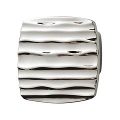 Strata 1-5/8 Inch Diameter Polished Chrome Cabinet Knob Strata 1-5/8 Inch Diameter Polished Chrome Cabinet Knob