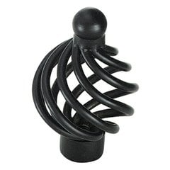 Village Classics 1-5/16 Inch Diameter Flat Black Cabinet Knob Village Classics 1-5/16 Inch Diameter Flat Black Cabinet Knob