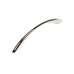 Metro 3-3/4 Inch Center to Center Polished Nickel Cabinet Pull Metro 3-3/4 Inch Center to Center Polished Nickel Cabinet Pull