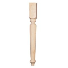 Butcher Block Style Leg 29" H-Pine Butcher Block Style Leg 29" H-Pine