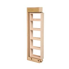 Wall Filler with 4 Adjustable Shelves 6 inch Wide Wall Filler with 4 Adjustable Shelves 6 inch Wide