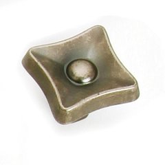 Flair 1-1/4 Inch Diameter Antique Pewter Cabinet Knob Flair 1-1/4 Inch Diameter Antique Pewter Cabinet Knob