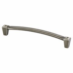 Connections 6-5/16 Inch Center to Center Vintage Nickel Cabinet Pull Connections 6-5/16 Inch Center to Center Vintage Nickel Cabinet Pull