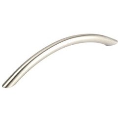 Arcade 10mm Steel Bow Pull - Satin Nickel Arcade 10mm Steel Bow Pull - Satin Nickel