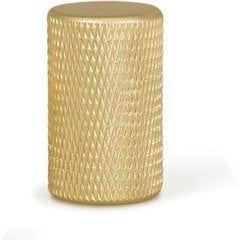 Echo 11/16 Inch Diameter Cabinet Knob - Satin Brass Echo 11/16 Inch Diameter Cabinet Knob - Satin Brass