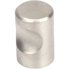Stainless 3/4 Inch Diameter Brushed Stainless Steel Cabinet Knob Stainless 3/4 Inch Diameter Brushed Stainless Steel Cabinet Knob