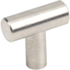 Stainless 1-3/8 Inch Diameter Brushed Stainless Steel Cabinet Knob Stainless 1-3/8 Inch Diameter Brushed Stainless Steel Cabinet Knob