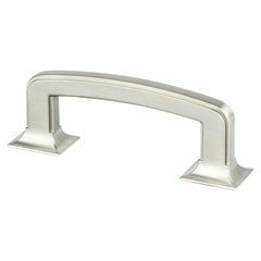 Hearthstone 3 Inch Center to Center Brushed Nickel Cabinet Pull Hearthstone 3 Inch Center to Center Brushed Nickel Cabinet Pull