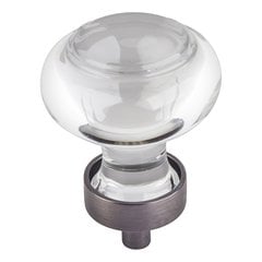 Harlow Cabinet Knob 1-7/16 inch Diameter - Brushed Pewter Harlow Cabinet Knob 1-7/16 inch Diameter - Brushed Pewter