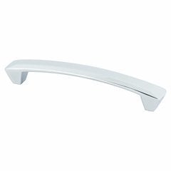 Laura 5-1/16 Inch Center to Center Polished Chrome Cabinet Pull Laura 5-1/16 Inch Center to Center Polished Chrome Cabinet Pull