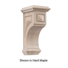 Small Apex Corbel Unfinished White Oak Small Apex Corbel Unfinished White Oak
