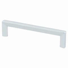 Metro 5-1/16 Inch Center to Center Polished Chrome Cabinet Pull Metro 5-1/16 Inch Center to Center Polished Chrome Cabinet Pull