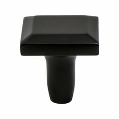 Metro 1-3/16 Inch Diameter Matte Black Cabinet Knob Metro 1-3/16 Inch Diameter Matte Black Cabinet Knob