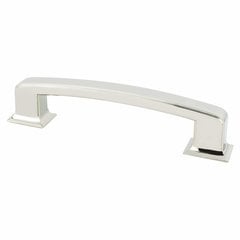 Designers Group 10 6 Inch Center to Center Polished Nickel Cabinet Pull Designers Group 10 6 Inch Center to Center Polished Nickel Cabinet Pull