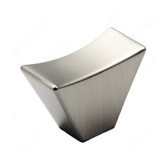 Bridges 1-11/16 Inch Diameter Brushed Nickel Cabinet Knob Bridges 1-11/16 Inch Diameter Brushed Nickel Cabinet Knob