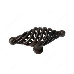Forged Iron 3-3/8 Inch Diameter Rust Cabinet Knob Forged Iron 3-3/8 Inch Diameter Rust Cabinet Knob