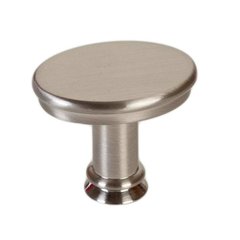 Dierdra 1-7/16 Inch Length Brushed Nickel Cabinet Knob Dierdra 1-7/16 Inch Length Brushed Nickel Cabinet Knob