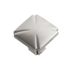 Bridges 1-3/16 Inch Diameter Satin Nickel Cabinet Knob Bridges 1-3/16 Inch Diameter Satin Nickel Cabinet Knob
