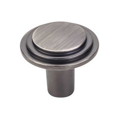 Calloway 1-1/4 Inch Diameter Brushed Pewter Cabinet Knob Calloway 1-1/4 Inch Diameter Brushed Pewter Cabinet Knob