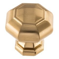 Elizabeth Knob 1-1/4 inch Diameter Warm Brass Elizabeth Knob 1-1/4 inch Diameter Warm Brass
